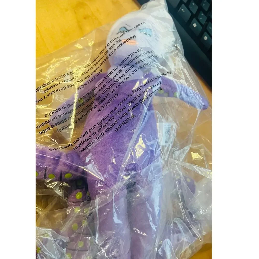 Walt Disney Ursula Little Mermaid Stuffed Plush 18” Purple‎